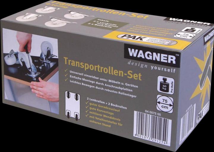 Produktbild Wagner System Transportrollen-Set