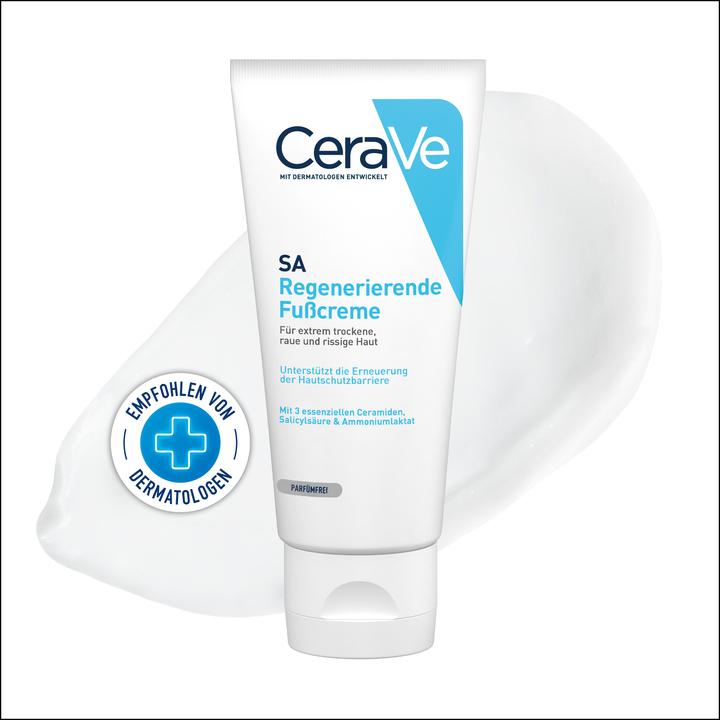 Produktbild CeraVe SA Regenerierende Fusscreme (Fusscrème & Fussgel, 88 ml)