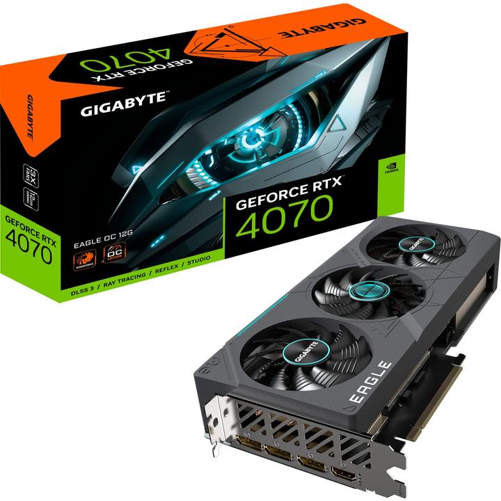 Produktbild Gigabyte GeForce RTX 4070 EAGLE OC 12G (12 GB)