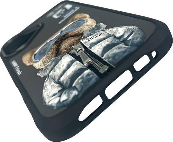 Actual product image Dog & Bone Nimmy case iPhone 16 6.1" black Cool&Cute 2.0 Dog (Apple iPhone 16)