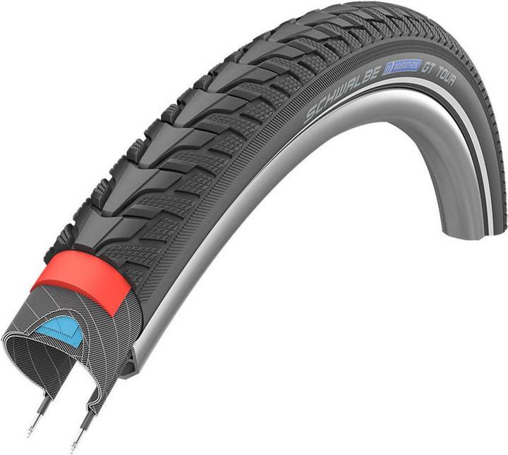 Produktbild Schwalbe Marathon GT Tour Drahtreifen 28" DualGuard E-50 Performance Reflex (28 x 1.75, 47-622)