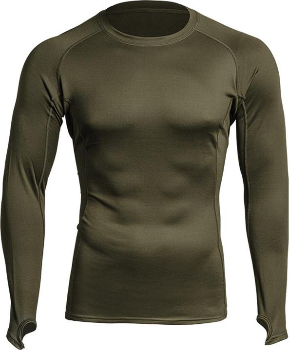 Image du produit A10 Equipment A10 Langarm Shirt THERMO PERFORMER 0°C/-10°C, olive (S)