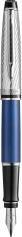 Produktbild Waterman Füllfederhalter Expert DeLuxe Blau C.C. (F-blau) (Blau, Silber, 1 x)