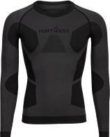 Portwest Thermounterwäsche Langarmshirt, B173, Grösse XL, grau (XL)
