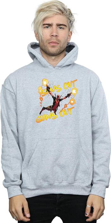 Produktbild Deadpool Sun's Out Guns Out Kapuzenpullover (M)