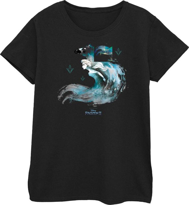 Disney Frozen 2 Elsa With Nokk The Water Spirit TShirt (S)