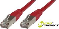 Produktbild MicroConnect F/UTP CAT6 10m Red LSZH (S/UTP, CAT6, 10 m)