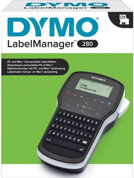 Actual product image Dymo LabelManager 280 AZERTY EU Plug