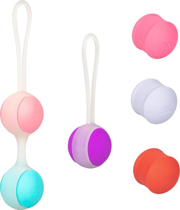 Productafbeelding CalExotics She-ology® Verwisselbare Verzwaarde Kegel Set