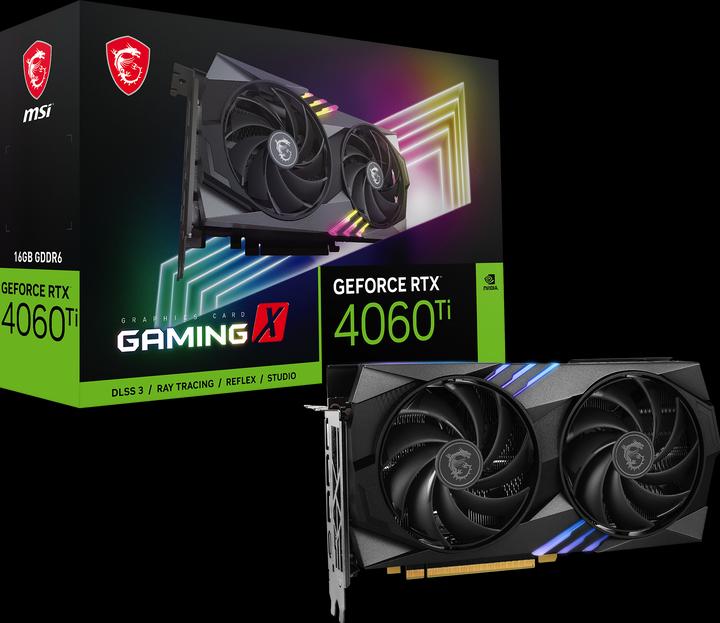 MSI RTX 4060 TI 16GB Gaming X (16 GB)