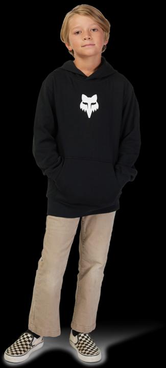 Actual product image Fox Hoody 23 Yth Legacy E Po Blk Ym (M)