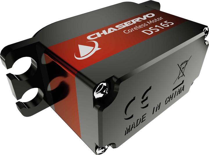 Actual product image Chaservo DS165 16,5mm HV 9kg BB MG Servo Hall Sensor