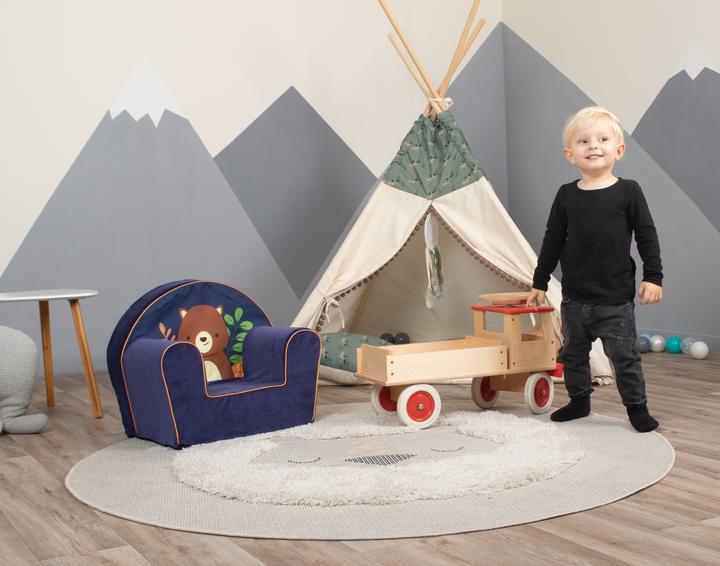 Actual product image Knorrtoys Kindersessel - "Happy bear" (Child armchair)