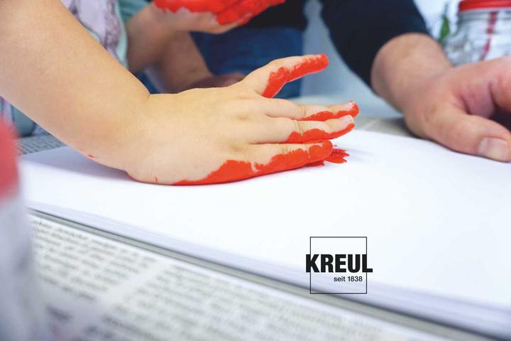 Produktbild Mucki Fingerfarbe (Rot, 150 ml)
