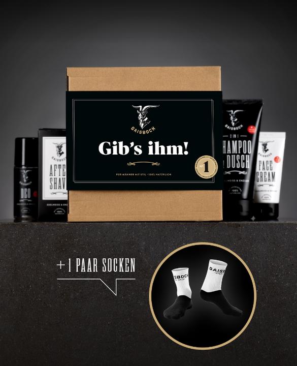 Image du produit Gaisbock Set Cadeau #1 (Set soin du corps, Set soin du visage, Set soin capillaire, Set soin de la barbe)