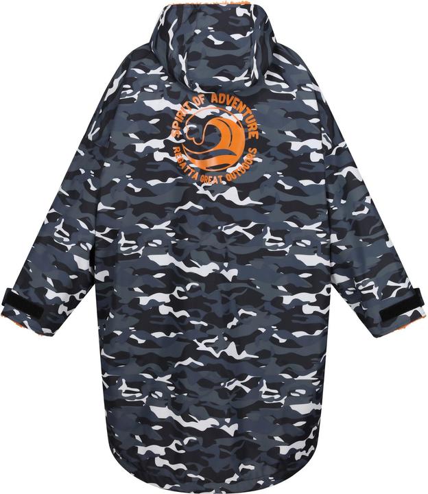 Actual product image Regatta Childrens/Kids Camouflage Waterproof Changing Robe (140, 146, 152, 158)