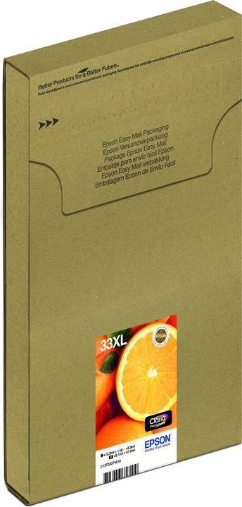 Actual product image Epson Multipack 5-colours 33XL Claria Premium Ink EasyMail (M, FC, Y, C)