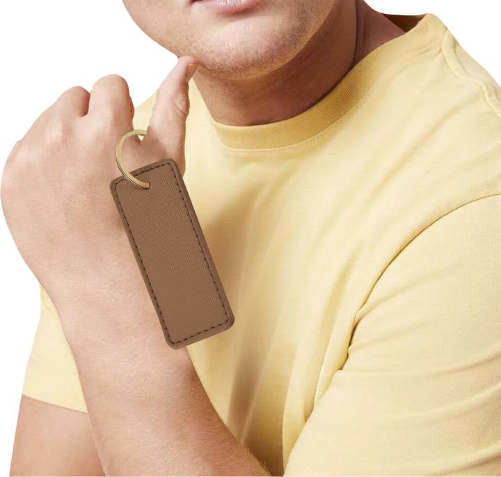 Actual product image Bagbase Boutique Pule Leather Look Key Ring