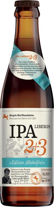 Produktbild Riegele IPA Liberis 2+3 (8 x 33 cl)
