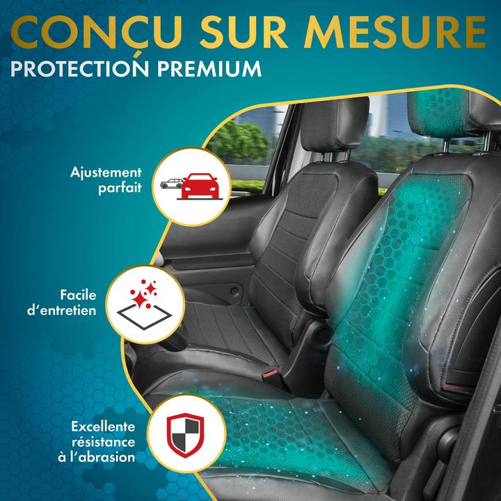 Immagine prodotto Walser Coprisedili auto premium per Opel Vivaro C 03/2019-oggi, 2 coprisedili singoli anteriori
