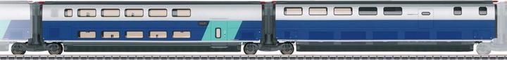 Actual product image Märklin Supplementary car set 3 to the TGV Euroduplex (Track VI)