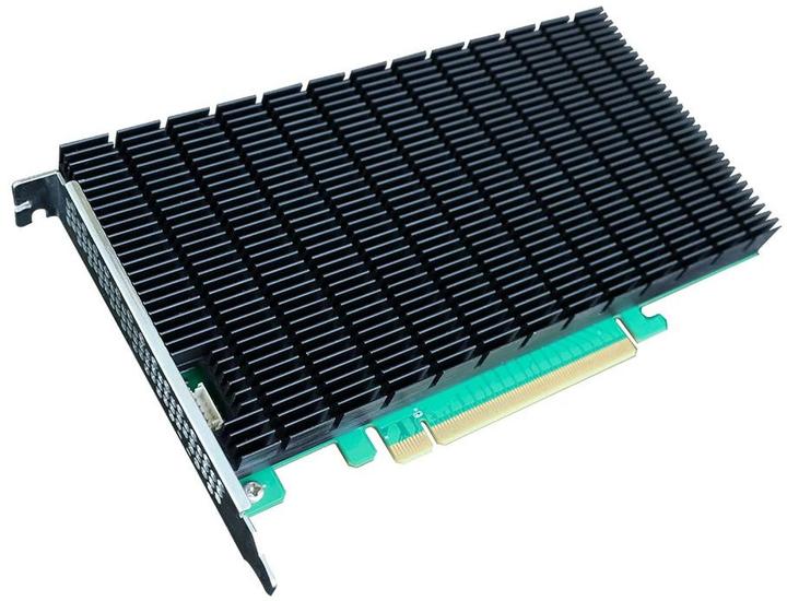 Actual product image HighPoint Host Bus Adapter Rocket 1104 PCI-Ex16v3 - 4x M.2 NVMe