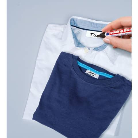 Actual product image Edding Laundry marker (Red, White, 1 mm, 1 x)