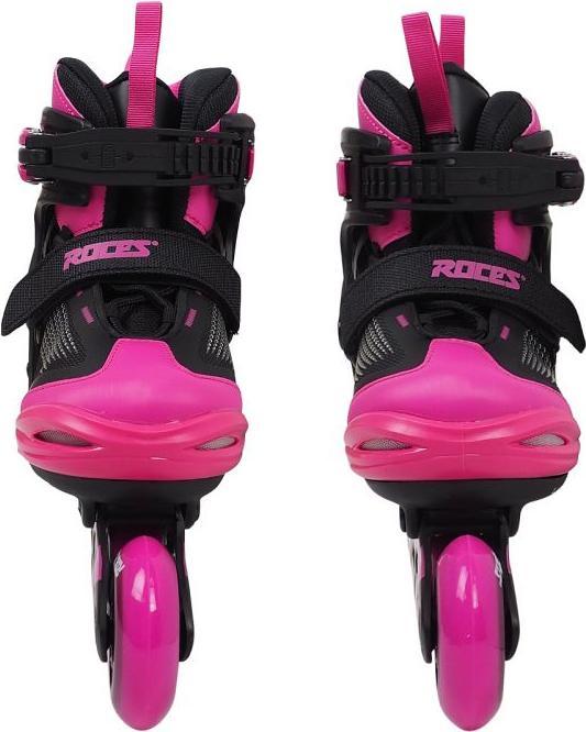 Produktbild Roces - Moody X TIF Girl Verstelbare Skeelers - Kinderen - Zwart - Roze - 36-40 (37)