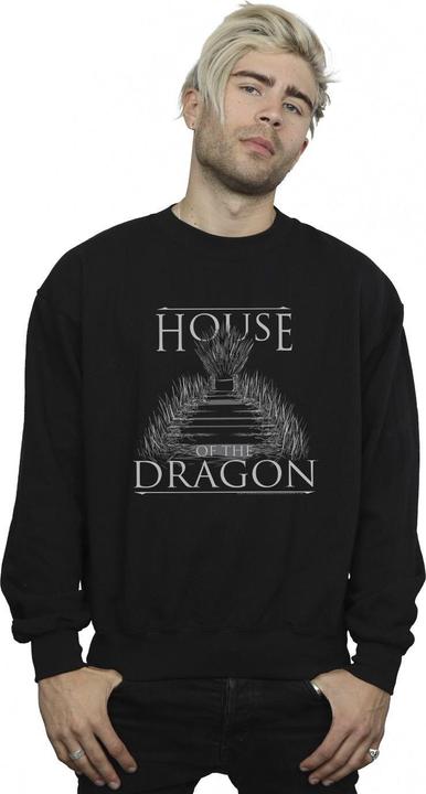 Produktbild Game of Thrones Throne Text Sweatshirt (4XL)