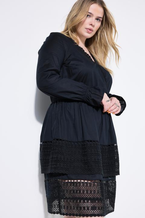 Produktbild Studio Untold Kleid, tailliert, Volants, Spitze (46, 48)