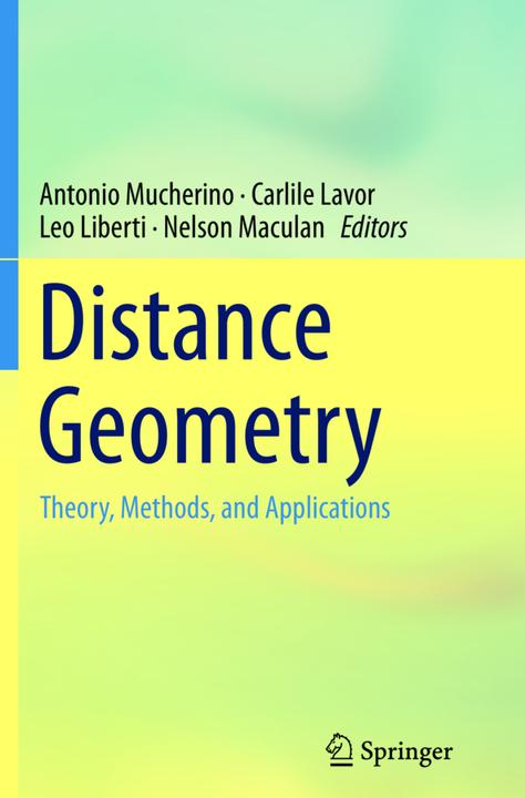 Actual product image Distance Geometry (Nelson Maculan, Antonio Mucherino, Carlile Lavor, Leo Liberti, 2015)