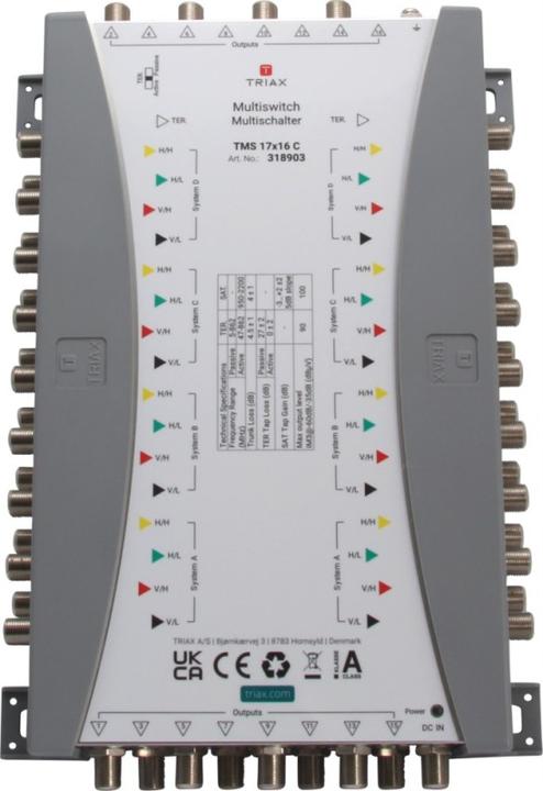 Actual product image Triax Cascade multi-switch TMS 17x16 C (Multi switch)