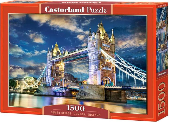 Actual product image Castorland Tower Bridge, London, England Puzzle 1500 pieces (1500 pieces)