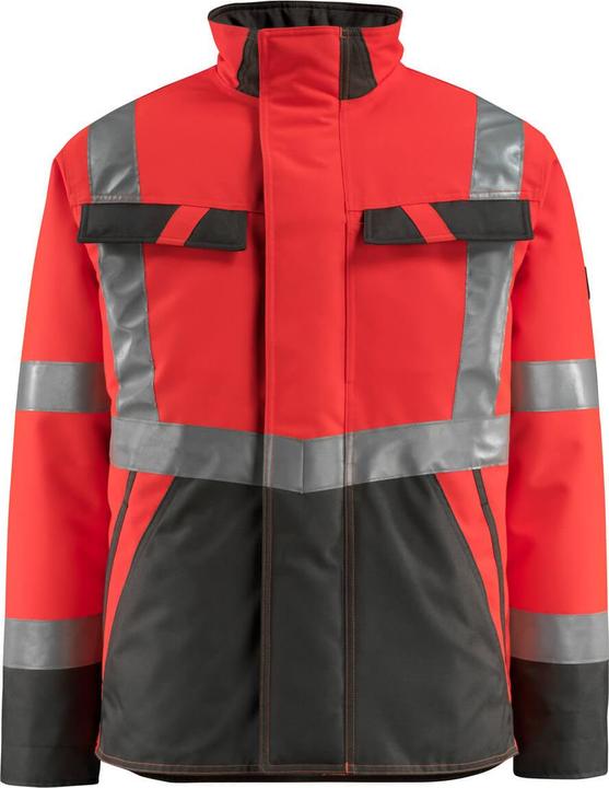 Actual product image Mascot unisex high visibility jacket Penrith red size 2XL (XXL)