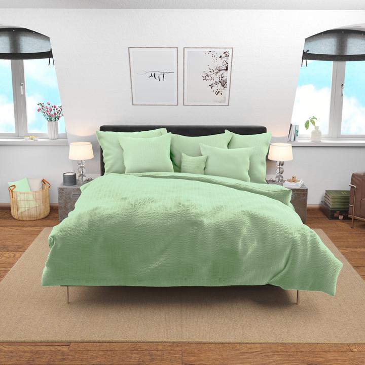 Produktbild Lotus Bettwaren Satin Seersucker (Duvetbezug, 160 x 210 cm)