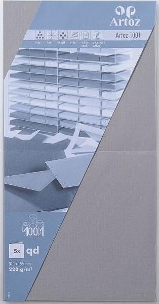 Produktbild Artoz 1001 Karten155 graphi (310 x 155 mm, 220 g/m², 5 x)