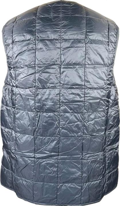 Actual product image Taion seeveess puffer jacket hi neck w-zip down vest (L)
