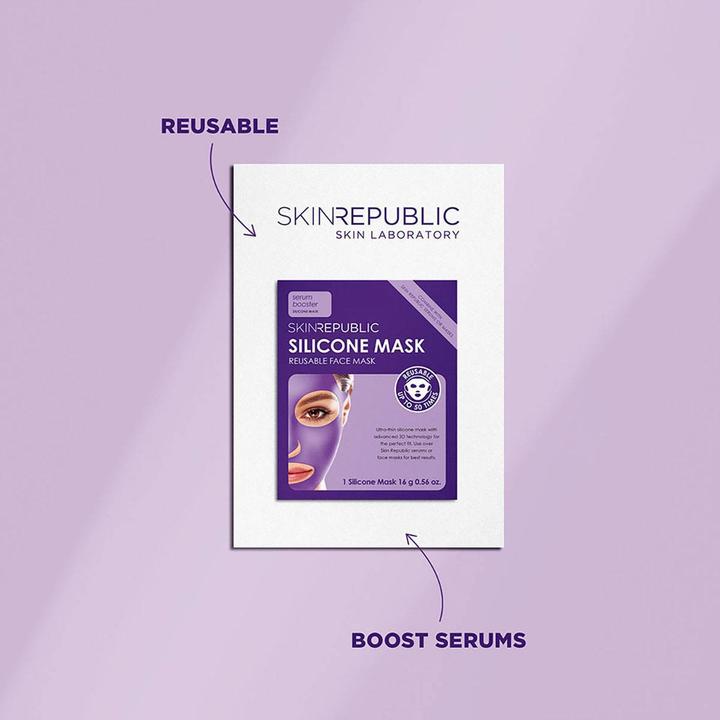 Actual product image Skin Republic silicone mask