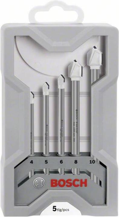 Actual product image Bosch Professional Zubehör Glass and tile drill 5 pieces (4.0-10 mm)