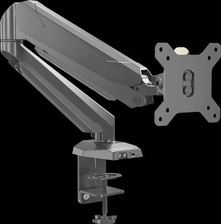 Rockstable Prof. Single USB Schwarz (Tisch, 32")