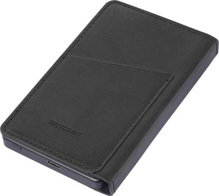 Produktbild Voltcraft VC-WT-W010 Powerbank 5000 mAh LiPo Schwarz Statusanzeige (5000 mAh, 18.50 Wh)