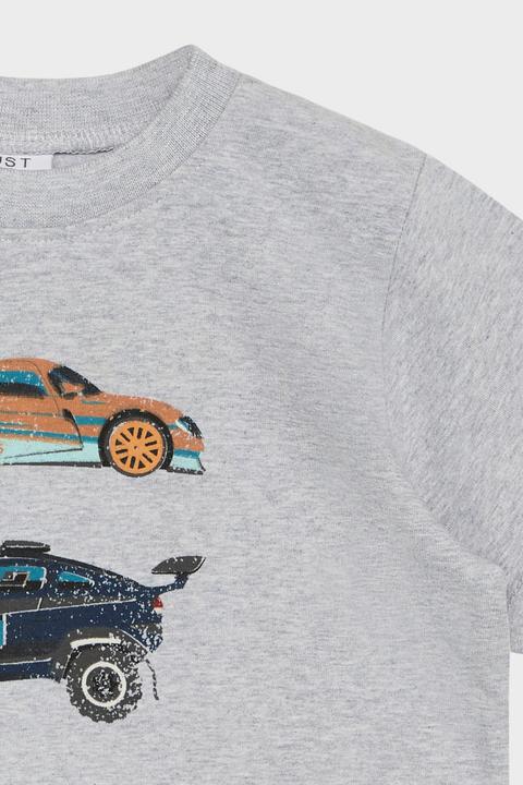 Actual product image Hust and Claire T-shirt with car print (128)