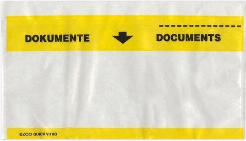 Productafbeelding Elco Documenthoezen Quick Vitro polyethyleen C5/6 (250 x)
