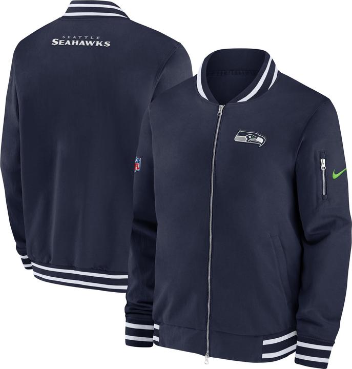Nike Seattle Seahawks Coach Bomber Jacket XL
