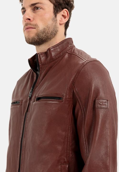 Immagine prodotto Camel Active Blouson in pelle con collo alto (52)