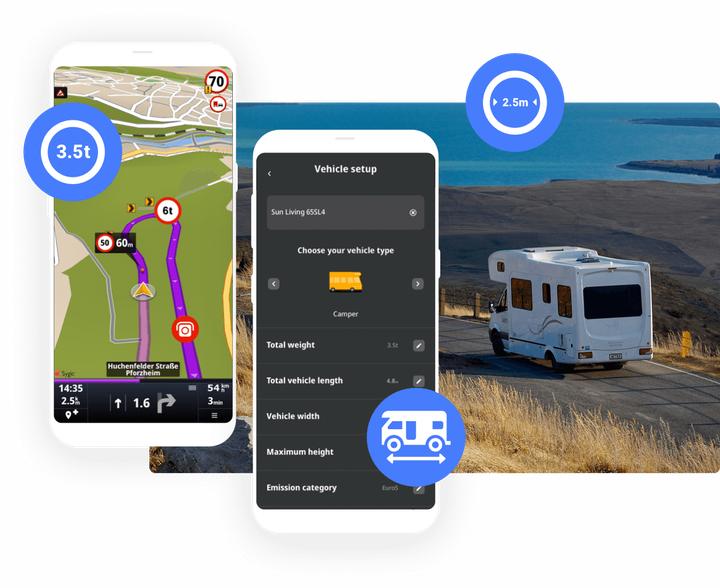 Produktbild Kenwood DMX-8021DABS mit CarPlay, Android Auto, Sygic Campervan Navigations-APP (Android Auto, Apple Carplay)