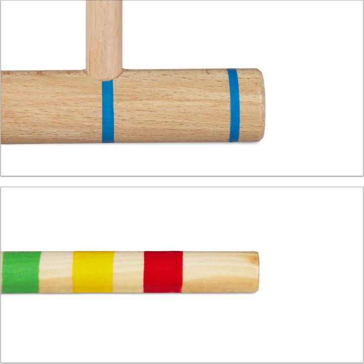 Image du produit Relaxdays Jeu de croquet