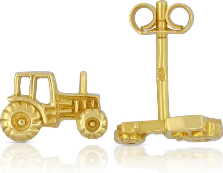 Muau Traktor (750/18 K Gelbgold)