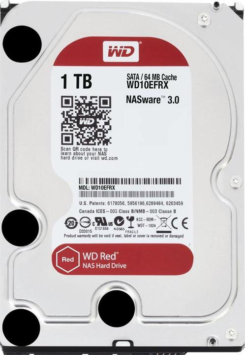 Actual product image WD Red Plus (1 TB, 3.5", CMR)