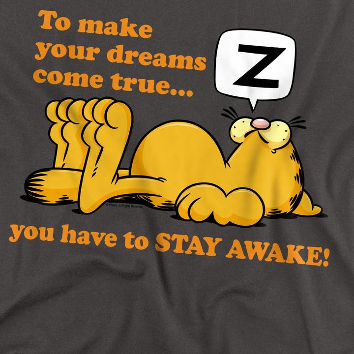 Produktbild Garfield Stay Awake TShirt (XL)